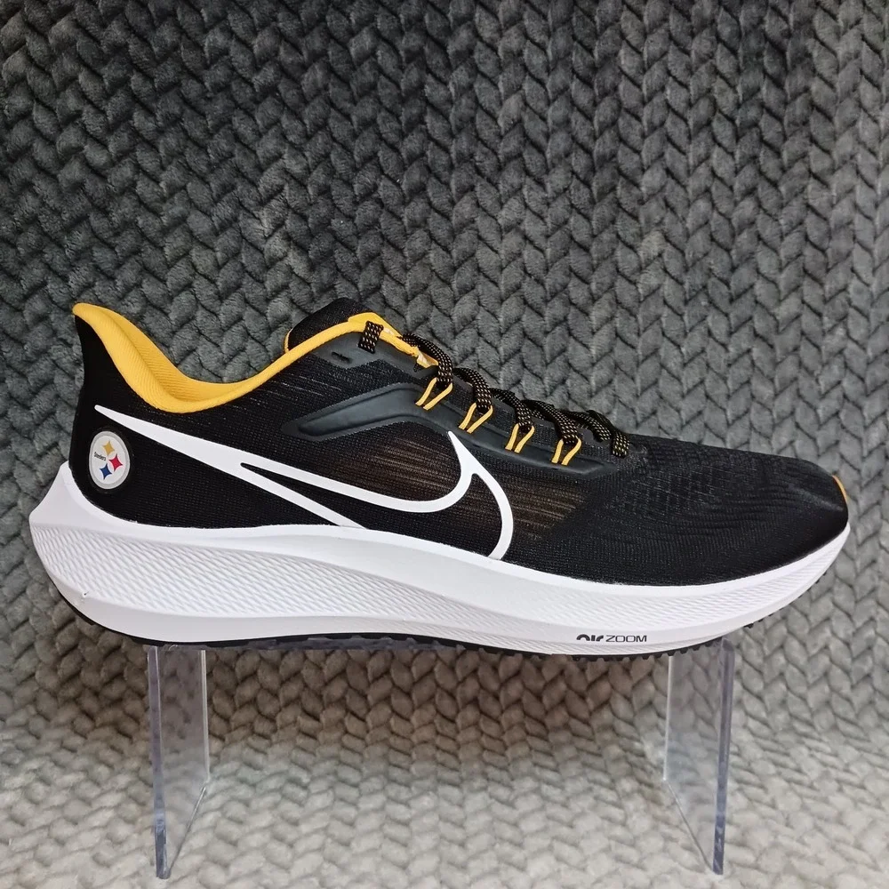 Nike Air Zoom Pegasus 39 Pittsburgh Steelers Men's Walking Running Shoes Size 12